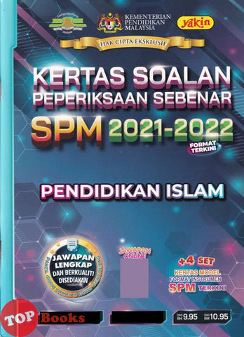 [TOPBOOKS Yakin] Kertas Soalan Peperiksaan Sebenar SPM Pendidikan Islam (2023)