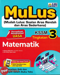 [TOPBOOKS Ilmu Bakti] Mulus Matematik Tingkatan 3 KSSM (2026)
