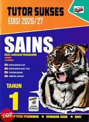 [TOPBOOKS Ilmu Didik] Tutor Sukses Sains Tahun 1 Semakan KSSR DLP (2026)