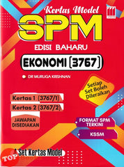[TOPBOOKS Vision] Kertas Model SPM Ekonomi 3767 KSSM (2025)