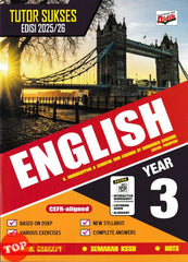 [TOPBOOKS Ilmu Didik] Tutor Sukses English CEFR-Aligned Year 3 Semakan KSSR (2025)