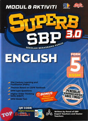[TOPBOOKS Mahir] Modul & Aktiviti Superb 3.0 SBP English Form 5 KSSM (2025)