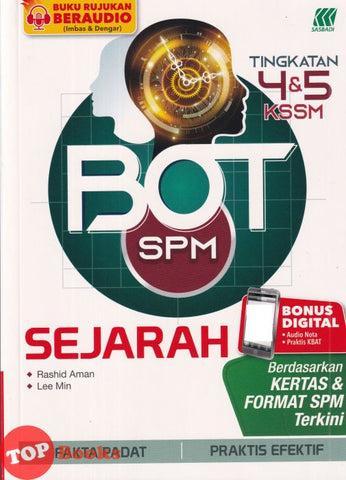 [TOPBOOKS Sasbadi] BOT SPM Sejarah Tingkatan 4 & 5 KSSM (2023)