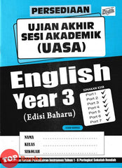 [TOPBOOKS Ilmu Didik] Persediaan UASA English Year 3 Semakan KSSR (2024)