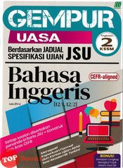 [TOPBOOKS Sasbadi] Gempur UASA JSU Bahasa Inggeris CEFR-Aligned Tingkatan 2 KSSM (2026)