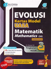 [TOPBOOKS Pan Asia] Evolusi Kertas Model UASA Matematik Tingkatan 3 KSSM Dwibahasa (2024)