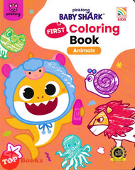 [TOPBOOKS Pelangi Kids] Pinkfong Baby Shark First Coloring Book Animals