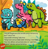 [TOPBOOKS Pelangi Kids] Siri Dani Dino Dan Rakan-Rakan Buku Tabiat Baik Buah Yang Memberi tenaga (2024)
