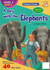 [TOPBOOKS Kohwai Kids] Paul and Mary Progressive Readers A Day with the Elephants  Level 2 Book 5