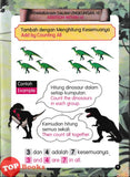 [TOPBOOKS SSM Kids] Tambah Bersama Dinosaurs Buku 1 Umur 4-5 Tahun Dwibahasa