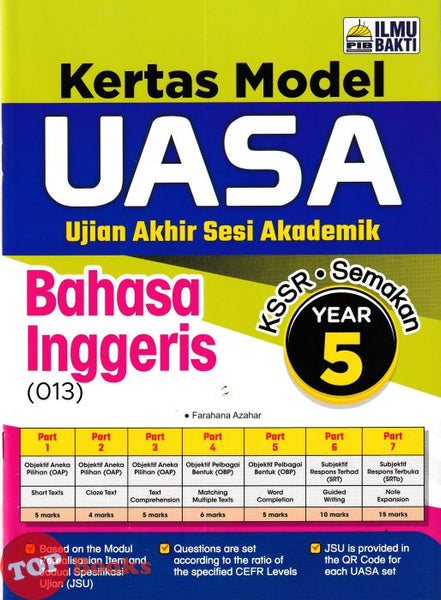 [TOPBOOKS Ilmu Bakti] Kertas Model UASA Bahasa Inggeris Year 5 KSSR Semakan (2026)