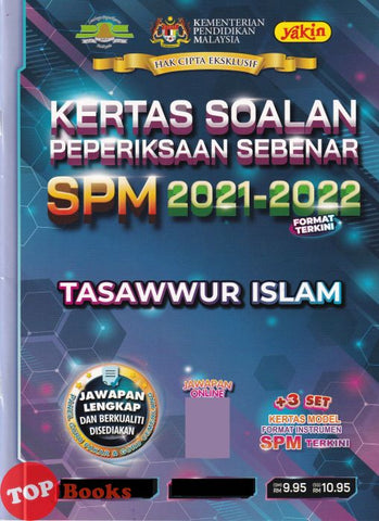 [TOPBOOKS Yakin] Kertas Soalan Peperiksaan Sebenar SPM Tasawwur Islam (2023)