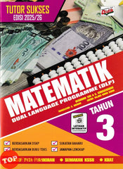 [TOPBOOKS Ilmu Didik] Tutor Sukses Matematik Tahun 3 Semakan KSSR DLP (2025)