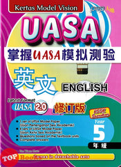[TOPBOOKS PEP] Kertas Model Vision UASA English Year 5 SJKC KSSR Semakan 掌握UASA模拟测验 英文5年级 (2024)