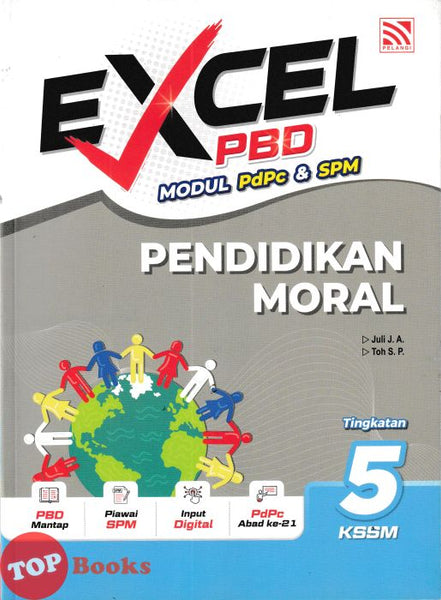 [TOPBOOKS Pelangi] Excel PBD Pendidikan Moral Tingkatan 5 KSSM (2026)