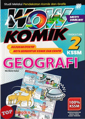 [TOPBOOKS Sasbadi] Wow Komik Geografi Tingkatan 2 KSSM (2025)