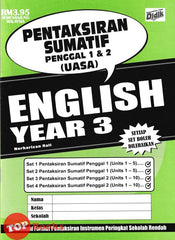 [TOPBOOKS Ilmu Didik] Pentaksiran Sumatif UASA English Year 3 KSSR (2024)