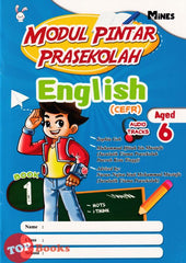 [TOPBOOKS Mines Kids] Modul Pintar Prasekolah English CEFR Aged 6 Book 1 (2024)