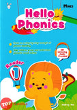[TOPBOOKS Mines Kids] Set Hello Phonics Reader 1 - 6