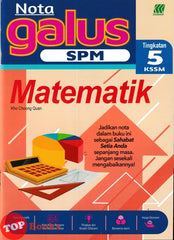 [TOPBOOKS Sasbadi] Nota Galus SPM Matematik Tingkatan 5 KSSM (2026)