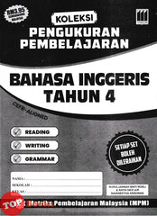 [TOPBOOKS Vision] Koleksi Pengukuran Pembelajaran Bahasa Inggeris CEFR-Aligned Tahun 4 (2026)