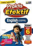 [TOPBOOKS Ilmu Bakti] Praktis Efektif UASA English CEFR Year 6 KSSR (2024)