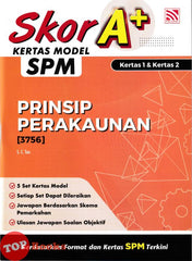 [TOPBOOKS Pelangi] Skor A+ Kertas Model SPM Prinsip Perakaunan Kertas 1 & Kertas 2 (2025)