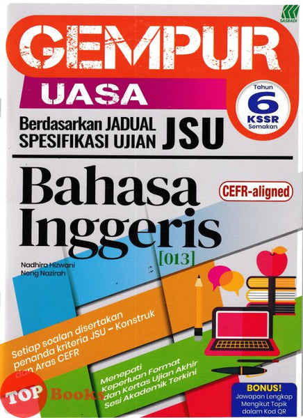 [TOPBOOKS Sasbadi] Gempur UASA JSU Bahasa Inggeris CEFR-Aligned Tahun 6 KSSR Semakan (2026)