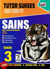 [TOPBOOKS Ilmu Didik] Tutor Sukses Sains Tahun 3 Semakan KSSR DLP (2026)