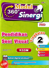 [TOPBOOKS Cemerlang] Modul 360 Sinergi Pendidikan Seni Visual Tingkatan 2 KSSM (2024)