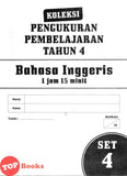 [TOPBOOKS Vision] Koleksi Pengukuran Pembelajaran Bahasa Inggeris CEFR-Aligned Tahun 4 (2026)