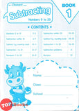 [TOPBOOKS Kohwai Kids] Get Smart With Subtracting Book 1 Numbers 0 To 20 KSPK
