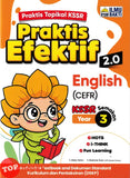 [TOPBOOKS Ilmu Bakti] Praktis Efektif 2.0 English CEFR Year 3 KSSR Semakan (2026)