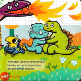 [TOPBOOKS Pelangi Kids] Siri Dani Dino Dan Rakan-Rakan Buku Urus Emosi Zad Yang Menakutkan (2024)