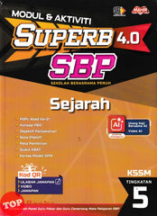 [TOPBOOKS Mahir] Modul & AKtiviti Superb 4.0 SBP Sejarah Tingkatan 5 KSSM (2026)