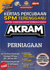 [TOPBOOKS Mahir] Kertas Percubaan SPM Terengganu AKRAM Perniagaan (2024)