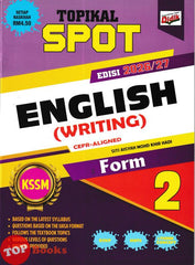 [TOPBOOKS Ilmu Didik] Topikal Spot English Writing CEFR-Aligned Form 2 KSSM (2026)