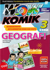 [TOPBOOKS Sasbadi] Wow Komik Geografi Tingkatan 3 KSSM (2025)