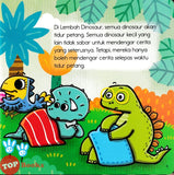 [TOPBOOKS Pelangi Kids] Siri Dani Dino Dan Rakan-Rakan Buku Urus Emosi Zad Yang Menakutkan (2024)