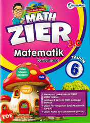 [TOPBOOKS Nusamas] Math Zier 3.0 Matematik Tahun 6 KSSR Dwibahasa (2025)