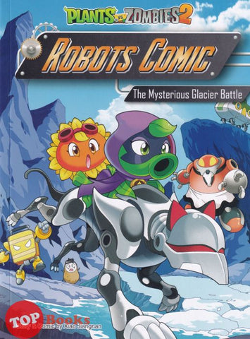 [TOPBOOKS Apple Comic] Plants vs Zombies 2 Robots Comic 8 The Mysterious Glacier Battle