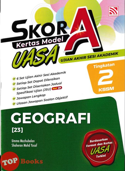 [TOPBOOKS Pelangi] Skor A Kertas Model UASA Geografi Tingkatan 2 KSSM (2026)