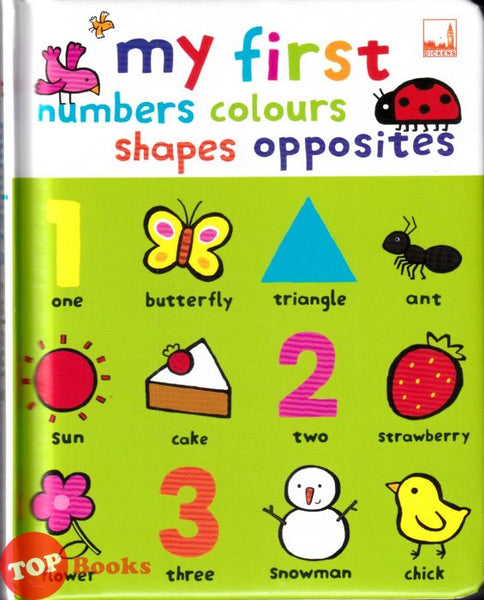 [TOPBOOKS Dickens Kids] My First Numbers Shapes Opposites