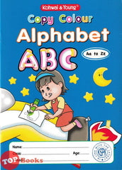 [TOPBOOKS Kohwai Kids] Copy Colour Alphabet ABC Aa To Zz