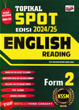 [TOPBOOKS Ilmu Didik] Topikal Spot English Reading Form 2 KSSM (2024)