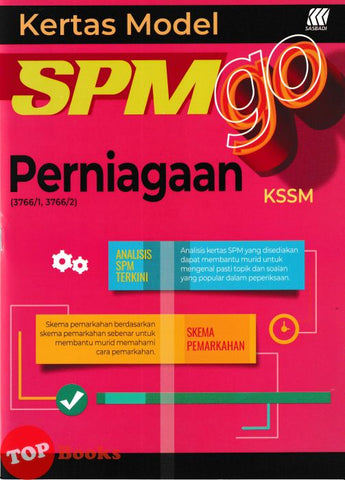 [TOPBOOKS Sasbadi] Kertas Model SPM GO Perniagaan KSSM (2024)