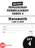[TOPBOOKS Vision] Koleksi Pengukuran Pembelajaran Matematik Tahun 4 DLP (2026)