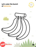 [TOPBOOKS Pelangi Kids] Pinkfong Baby Shark First Coloring Book Fruits And Vegetables