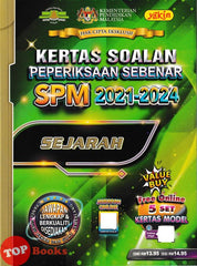 [TOPBOOKS Yakin] Kertas Soalan Peperiksaan Sebenar SPM 2021-2024 Sejarah (2025)