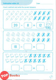 [TOPBOOKS Kohwai Kids] Get Smart With Subtracting Book 2 Numbers 1 To 100 KSPK